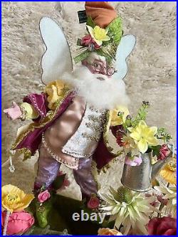 Brand Nwt Mark Roberts Limited Edition Welcome Spring Fairy Centerpiece Decor