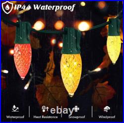 Brightever Commercial 500 FT C9 Green Christmas LED Light String E17 Sockets