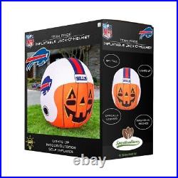 Buffalo Bills NFL inflatable 4ft. Pumpkin Helmet