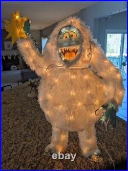 Bumble Abominable Snowman 31 Outdoor Christmas Display Rudolph RARE