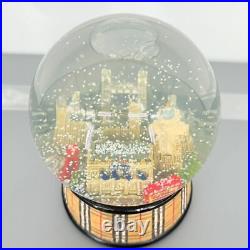 Burberry Tartan Plaid Iconic Designer London Snow Globe Vintage