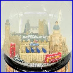 Burberry Tartan Plaid Iconic Designer London Snow Globe Vintage