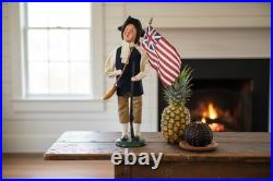 Byers Choice 250 Year Collectable Revolutionary Patriot 1776 Caroler 5262