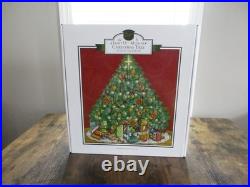 Byers' Choice Delightful Musical Wooden Christmas Advent Calendar withLights