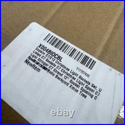 C7/E12 Christmas Light Socket Set 1000 Ft UL Listed 12 Spacing Stringer