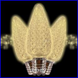 C9 Christmas Lights LED Bulb (Pack of 25) Soft Warm White Replacement Christmas