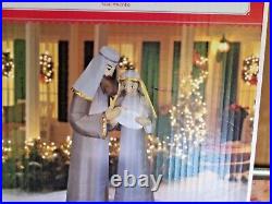 CHRISTMAS INFLATABLE HOLY FAMILY NATIVITY SCENE 6.5 ft