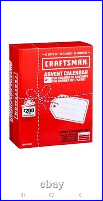 CRAFTSMAN 12 Days Advent Calendar, Limited Edition Gift Box CMMT1242