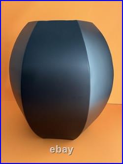 CRATE and BARREL Large Halloween Pumpkin LUMINARY Jack O' Lantern-NEW IN BOX