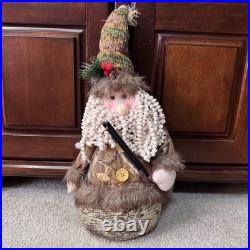 Camo Christmas Decor Lot Snowmen Santas Bears Rustic Cabin Lodge Creative Co-op