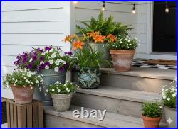 Captivating 10.5 Round Planter is a Talavera Ceramic Flower Pot Handmade