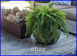 Captivating 10.5 Round Planter is a Talavera Ceramic Flower Pot Handmade