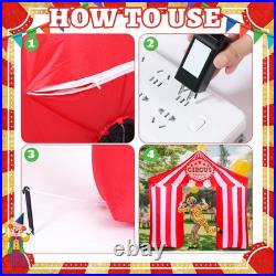 Carnival Circus Theme Party Decoration 10ft Circus Inflatables Arch Circus In Carnival Circus Theme Party Decoration 10ft Circus Inflatables Arch Circus In