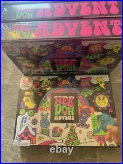Case of 5 Schylling NeeDoh 2026 Advent Calendars SQMAC26 Sealed Christmas NIB