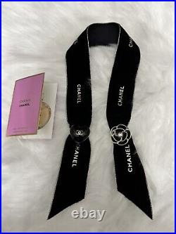 Chanel 2023 Christmas Limited Ribbon & Charms of Camellia & Heart Holiday Rare