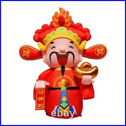 Chinese New Year God of Wealth Inflatable Blow up for Malls Holiday Backyard