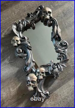 Christian Lacroix Skull Bat Mirror Gothic Elegance Decoration RARE Tiktok VIRAL