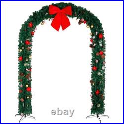 Christmas Arch 24040265cm, Ornaments Holiday Arch for Yard Garden Decoration