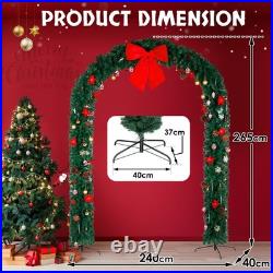 Christmas Arch 24040265cm, Ornaments Holiday Arch for Yard Garden Decoration