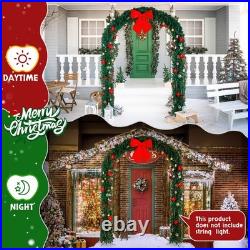 Christmas Arch 24040265cm, Ornaments Holiday Arch for Yard Garden Decoration