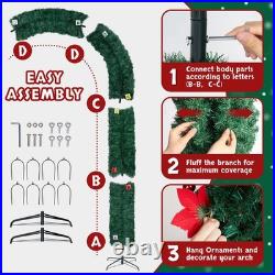 Christmas Arch 24040265cm, Ornaments Holiday Arch for Yard Garden Decoration