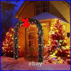 Christmas Arch 24040265cm, Ornaments Holiday Arch for Yard Garden Decoration