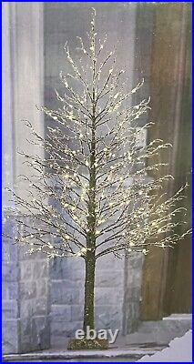Christmas Artificial Iced Tree Twinkling LED Lights Holiday Indoor Outdoor NOB