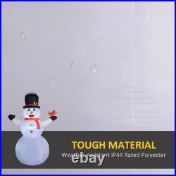 Christmas Blow Up Snowman Giant Inflatable LED Light Outdoor Yard