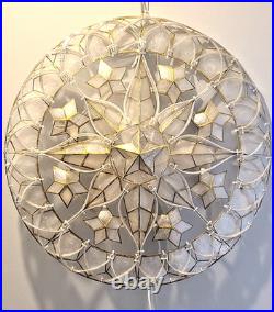 Christmas Capiz Parol LED Talang Puti 1 20,25 & 30 Make an offer PM