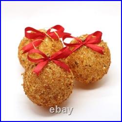 Christmas Decoration Ball With Amber With led light