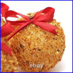 Christmas Decoration Ball With Amber With led light
