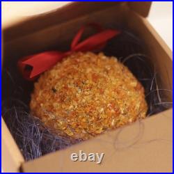 Christmas Decoration Ball With Amber With led light