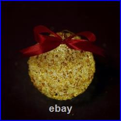 Christmas Decoration Ball With Amber With led light