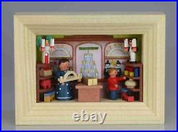 Christmas Decoration Miniature in Frame Toy Store WxH 7x5.5cm NEW Christmas Decoration Miniature in Frame Toy Store WxH 7x5.5cm NEW