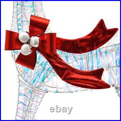 Christmas Decorations Outdoor Reindeer Christmas Deer Stag Ornaments set of 3