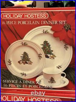 Christmas Dinnerware Lot Of 10
