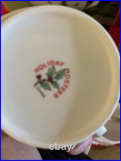 Christmas Dinnerware Lot Of 10