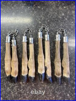 Christmas Gag Gift, Deer Feet, Deer Chucks, Deer Nun Chucks, Stocking Stuffer