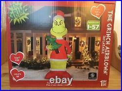 Christmas Gemmy 11ft tall The GRINCH Who Stole Christmas Airblown Inflatable NIB