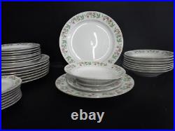 Christmas Holiday Dinnerware set Christmas Harmony by Gibson Designs s/8 EUC 33p Christmas Holiday Dinnerware set Christmas Harmony by Gibson Designs s/8 EUC 33p