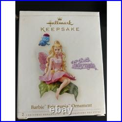 Christmas Ornament Barbie Fairytopia Elina Bibble Hallmark Keepsake 2006 Collect