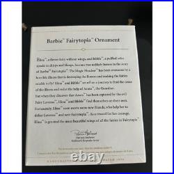 Christmas Ornament Barbie Fairytopia Elina Bibble Hallmark Keepsake 2006 Collect