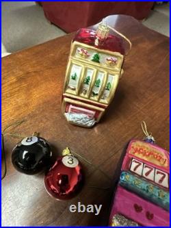 Christmas Ornament Set-Game Room Christmas Ornament Set-Game Room