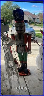 Christmas Outdoor Display Lot -LED's, Reindeer, Trees, Elf, Snowman -10 Sets