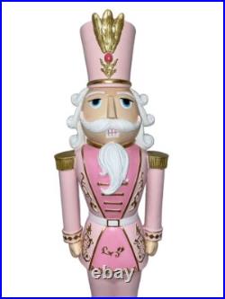 Christmas Pink Pastel 27 Colonel NUTCRACKER Icing Gold Elegant Soldier New