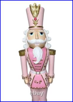 Christmas Pink Pastel 27 Colonel NUTCRACKER Icing Gold Elegant Soldier New