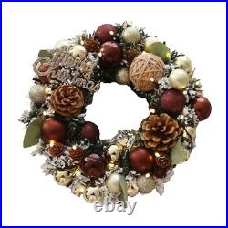 Christmas Rattan Wreath For Front Door Home Decor Artificial Xmas Door Wreath Christmas Rattan Wreath For Front Door Home Decor Artificial Xmas Door Wreath