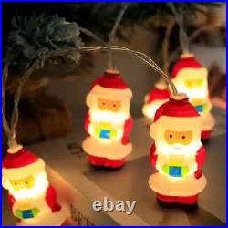 Christmas Snowman LED String Lights Festive Holiday Decoration for Home & Tree Christmas Snowman LED String Lights Festive Holiday Decoration for Home & Tree