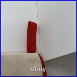 Christmas Stocking Home Sweet Home Kurt Adler Cat Fireplace & Santa 16 Red Trim Christmas Stocking Home Sweet Home Kurt Adler Cat Fireplace & Santa 16 Red Trim
