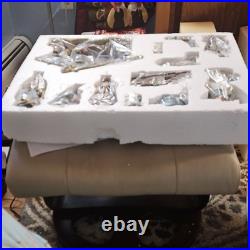 Christmas Treasures Bethlehem Nights 12-Piece Hand Painted Resin Nativity Set